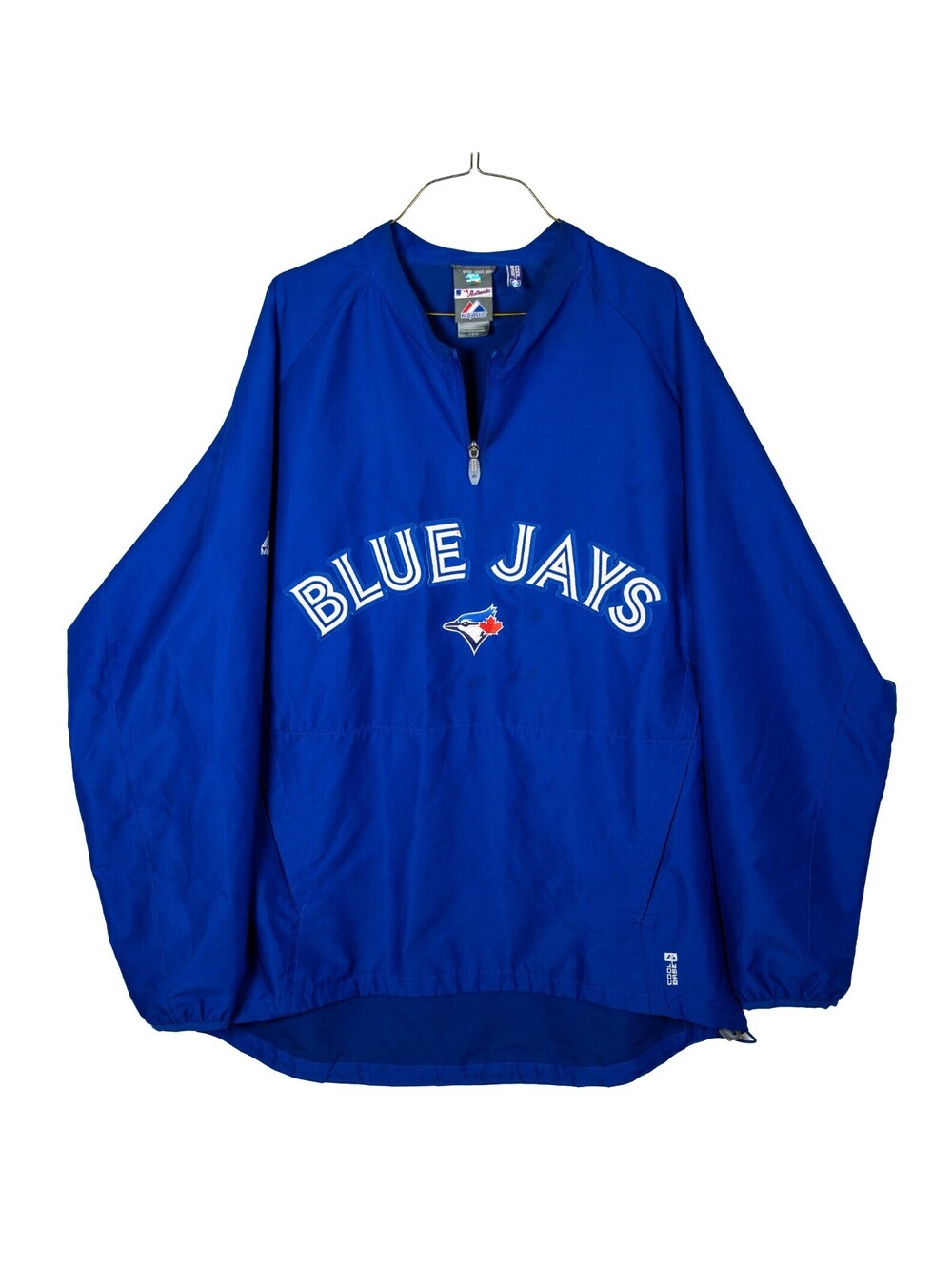 Majestic MLB Toronto Blue Jays Warm Up Jacket Classic Logo - Men's Large
